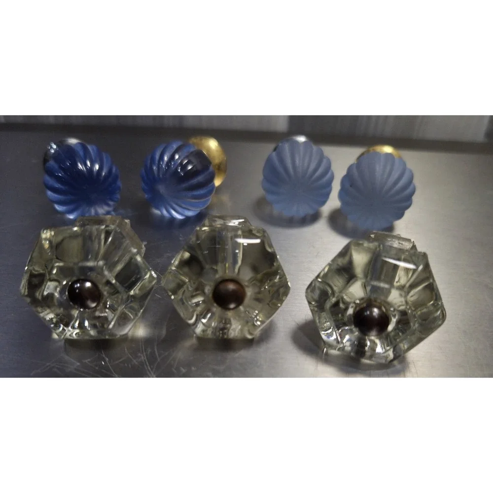 Drawer Pulls Lot/7 Mixed‎ Patterns Set/3 2 Sets/2